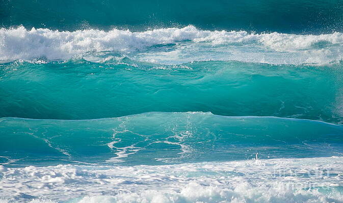 Vibrant Ocean Waves Wall Art