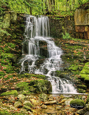 Mountain Photograph - Rollo Fall #5092 by Dan Beauvais
