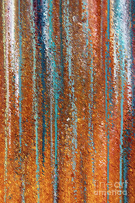 Hopeful Painting - Romans 15 13. Abound In Hope. by Mark Lawrence