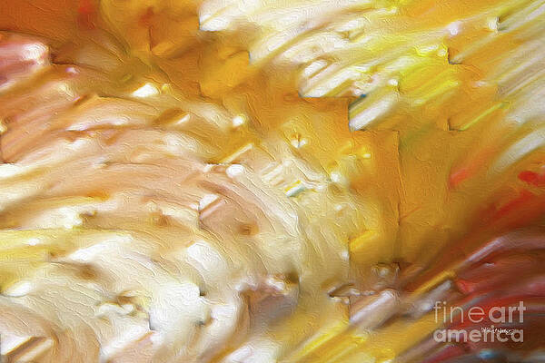 Hopeful Painting - Romans 5 3-4. Our Spiritual Growth by Mark Lawrence