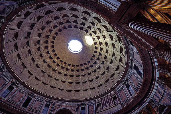 Wall Art featuring the photograph Rome, Italy - Pantheon by Robert Niemeier