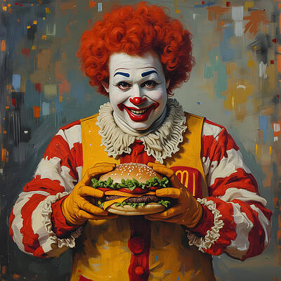 Jerry McElroy McDonalds Wall Art