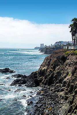 Mexico Photograph - Rosarito Coastline by William Scott Koenig