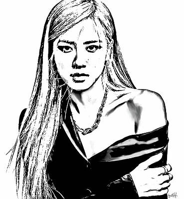 Rose Blackpink, Viva La Vida Print