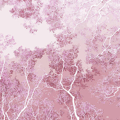 Rose Quartz Canopy Wall Art