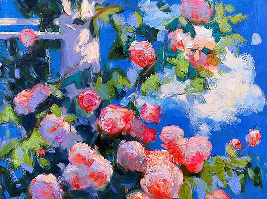 Roses and Summer Sky 1 piece by Khanlar Asadullayev