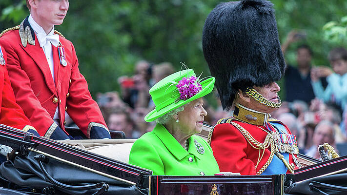 Royal Family - Queen and Prince Philip by Andrew Lalchan