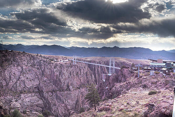 Wall Art featuring the photograph Royal Gorge by Steve Templeton