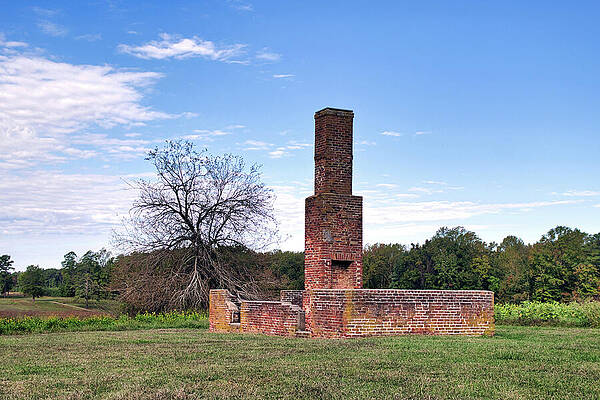 Nature Photograph - Ruins Of Taylor House Kitchen by American Landscapes