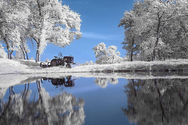 Sky Photograph - Rural Visions In Invisible Light - Shasta County CA by Mike Lee