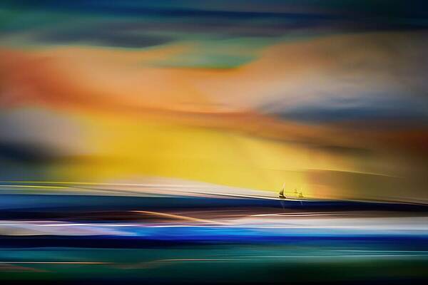 Sky Wall Art featuring the photograph Sailing Into The Sun by Ursula Abresch