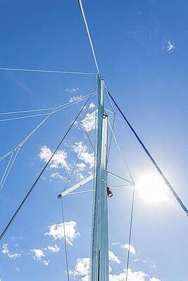 Sky Photograph - Sailing To Paradise by Nova Rae