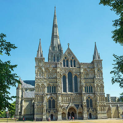Majestic Gothic Cathedral Photograph