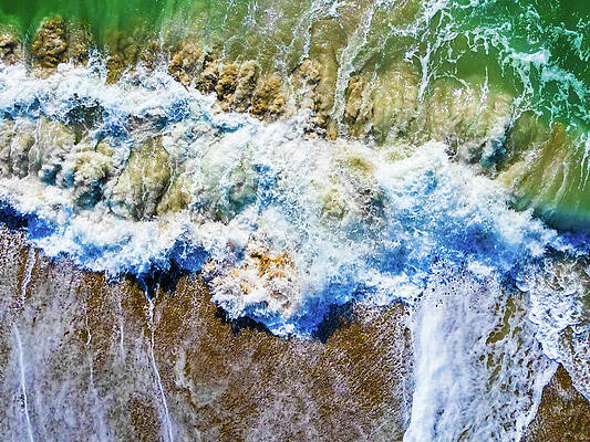 Sailing Wall Art featuring the photograph Salt And Sand by Oceanic SkyView