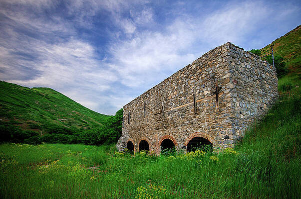 Utah Photograph - Salt Lake Lime Kiln by Abbie Warnock