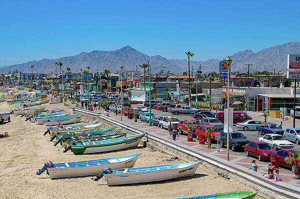 Mexico Photograph - San Felipe Malecon by William Scott Koenig