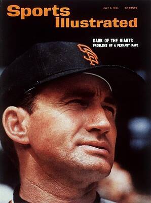 Baseball Legend in 1964 Magazine Cover Photograph