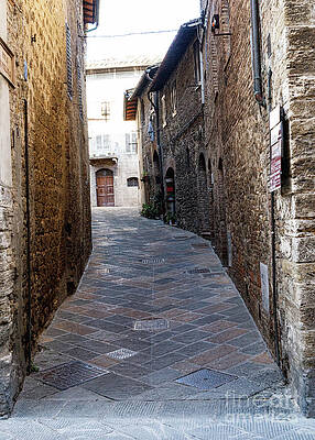 Serene Wall Art featuring the photograph San Gimignano Pass 9 by William Norton