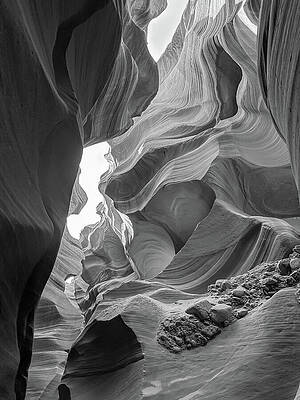 Majestic Slot Canyon View Photograph