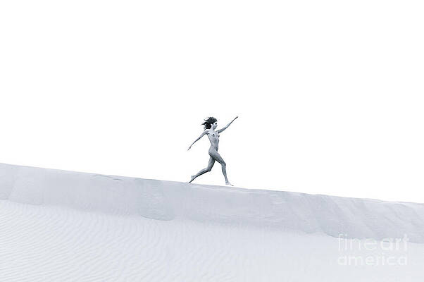 Wall Art featuring the photograph Dance The Dune 1412 Surxposed by Amyn Nasser