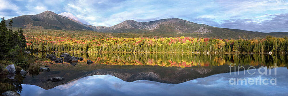Wall Art featuring the photograph Sandy Stream Mt Katahdin Maine by Rehna George