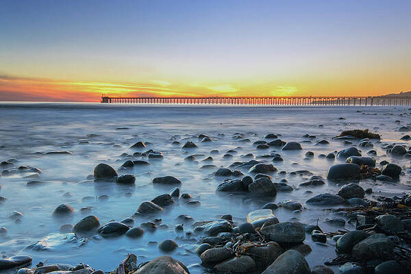 Wall Art featuring the photograph Santa Barbara Sunset by Matthew DeGrushe