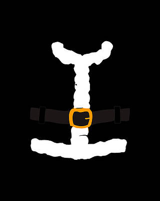 Xmas Wall Art featuring the digital art Santa Costume by Flippin Sweet Gear