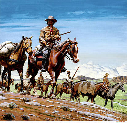 Santa Fe Trail Print