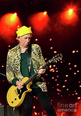 Keith Richards Wall Art featuring the photograph Satisfaction Baby by La Dolce Vita