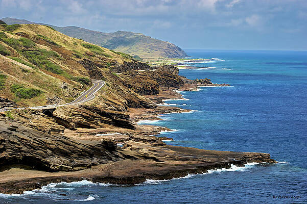 Scenic Coastal Highway View Wall Art