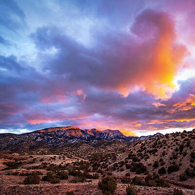 Scorpion Wind Over the New Mexico Desert by Howard Holley
