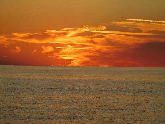 Wall Art featuring the photograph Scribble In The Sky by Karen Stansberry