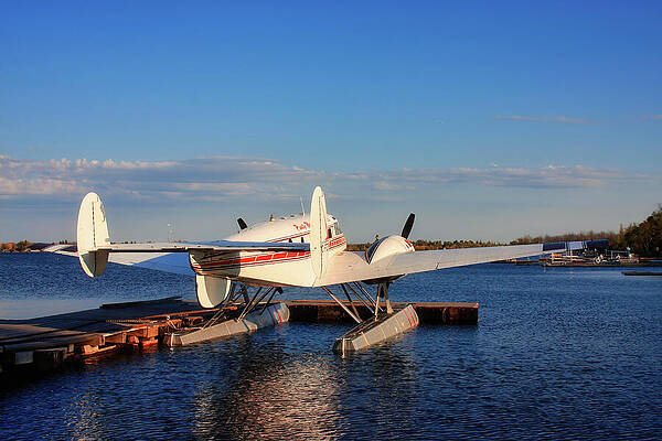 Spring Wall Art featuring the photograph Seaplane On The Water by Tatiana Travelways