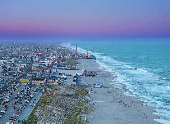 Seaside Jersey Shore Iii Print