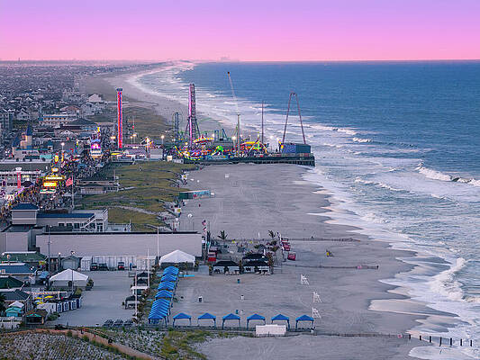 Seaside Jersey Shore Print