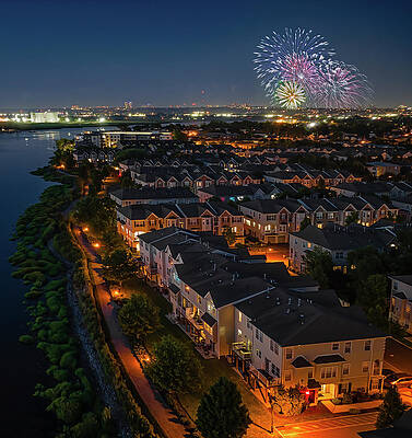Secaucus 4th Of July Print