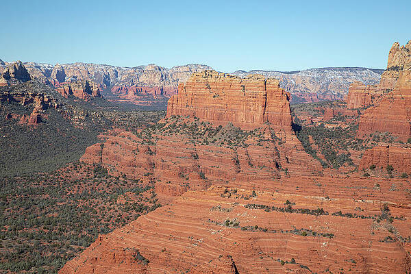 Sunset Photograph - Sedona From The Air #2 by Steve Templeton