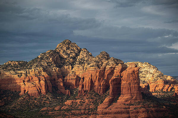 Sky Photograph - Sedona Red Rocks by Jon Snyder