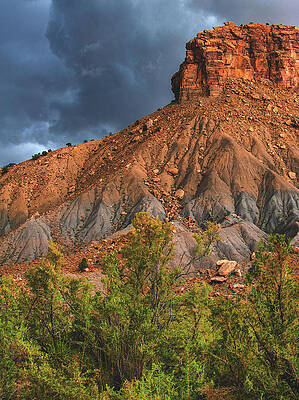 Canyon Photograph - Sego Canyon Butte, Utah by Abbie Warnock