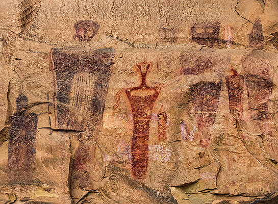 Alien Photograph - Sego Canyon Spirits - Utah by Abbie Warnock