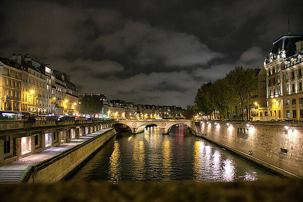 Wall Art featuring the photograph Seine River by Lisa Chorny
