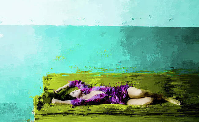Serene Digital Art - Good For You Relaxation by Gradify Creations
