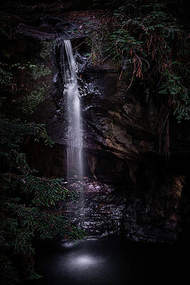 Nps Photograph - Sempervirens Falls by Matt Halvorson