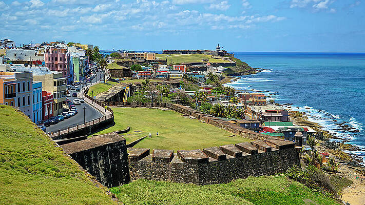 Sentinel - Castillo San Felipe del Morro, Puerto Rico by KJ Swan