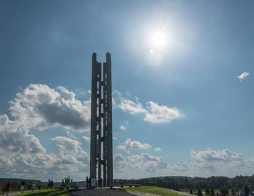 Usa Photograph - September 11 2001 Memorial Site For Flight 93 In Shanksville PA by Steven Heap