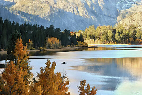 Serene Autumn Lake Photograph