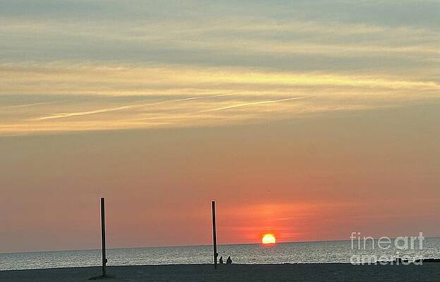 Serene Beach Sunrise by Catherine Wilson