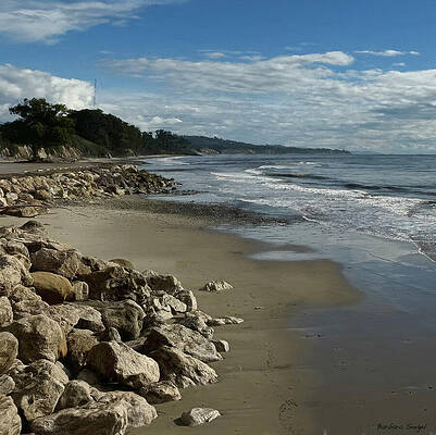 Serene Coastal Landscape Photograph