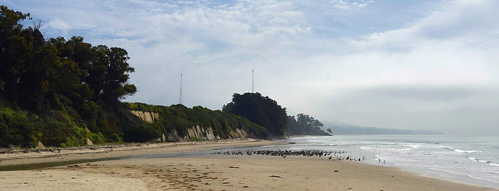 Serene Coastal Morning Scene Photograph