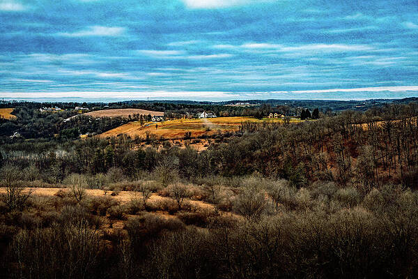 Pennsylvania Wall Art featuring the photograph Serene Countryside In Pennsylvania - Rolling Hills And Open Skies by Jason Fink